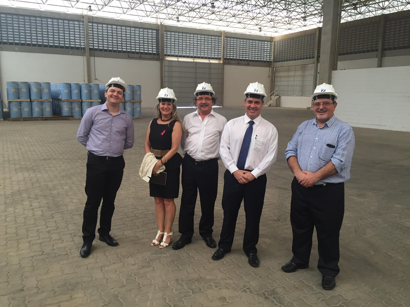 Diretoria da ZPE de Santa Catarina visita instalações da ZPE CEARÁ