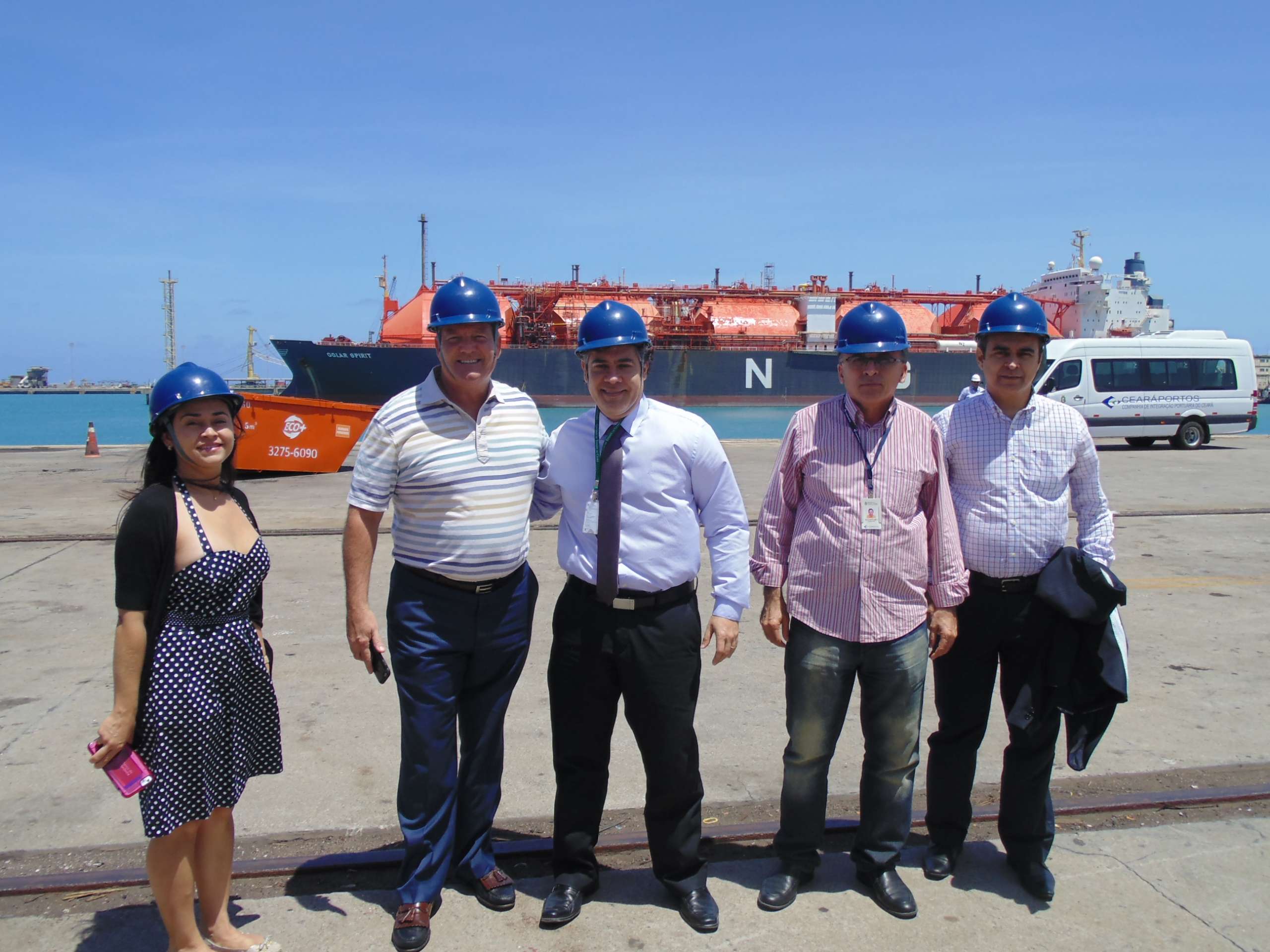 Diretoria da ZPE CEARÁ recebe visita de empresários dos EUA