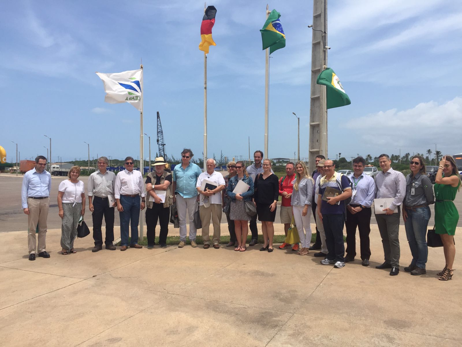 ZPE CEARÁ recebe comitiva de empresários da Alemanha