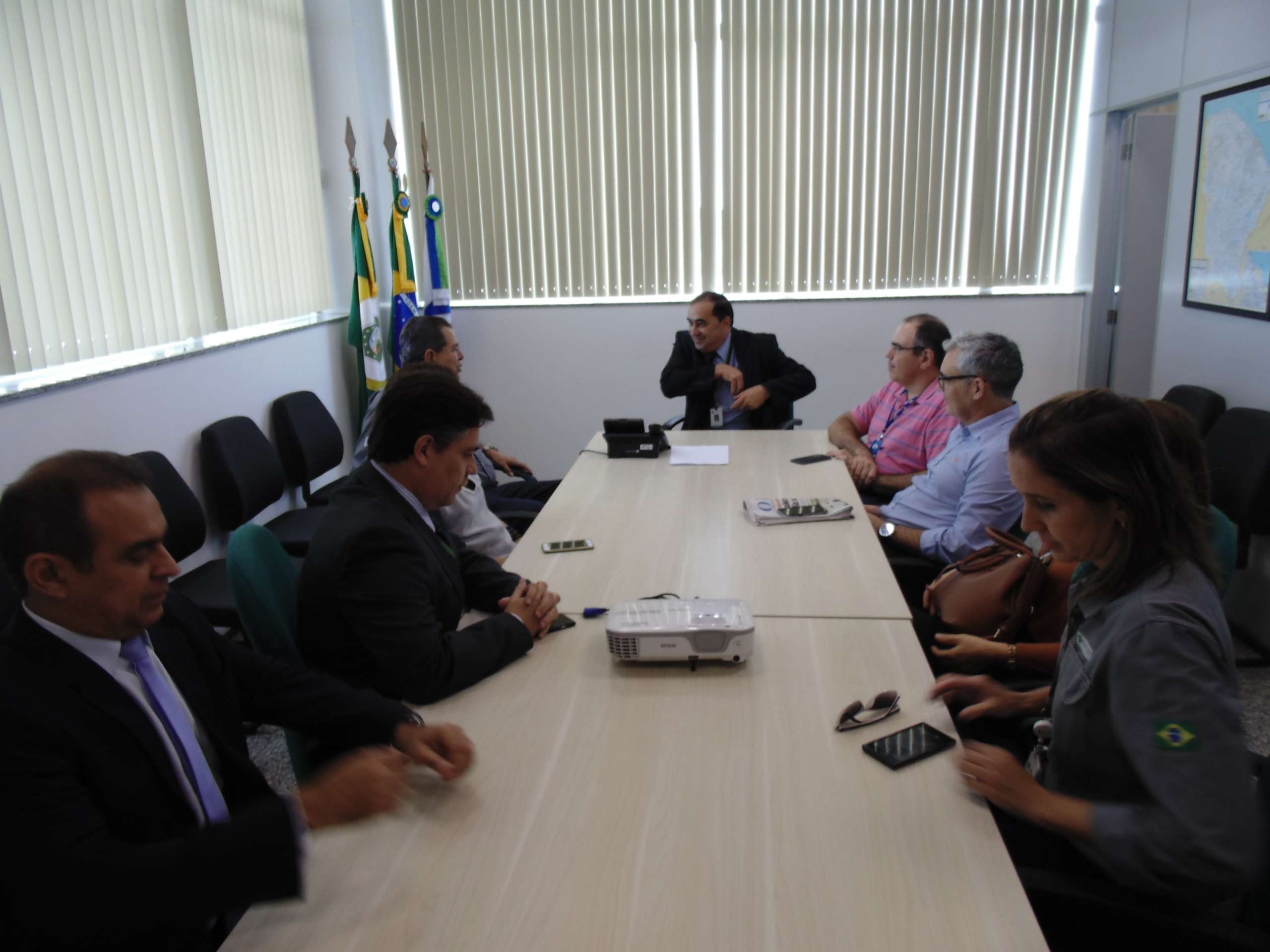 Diretoria da ZPE CEARÁ recepciona comitiva do grupo O Povo de Comunicação