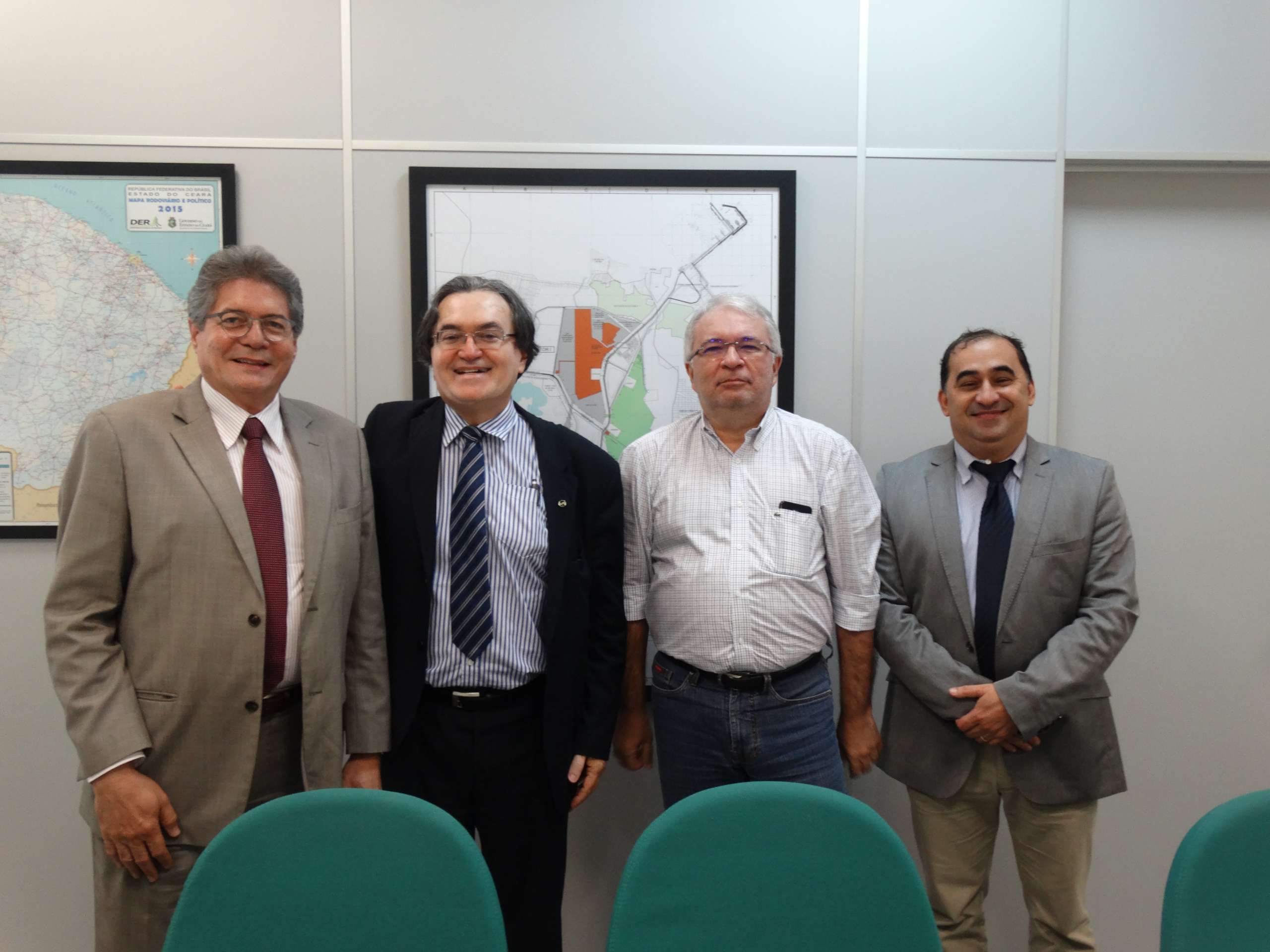 Presidente da ZPE CEARÁ recebe visita do Ministério do Planejamento, Desenvolvimento e Gestão