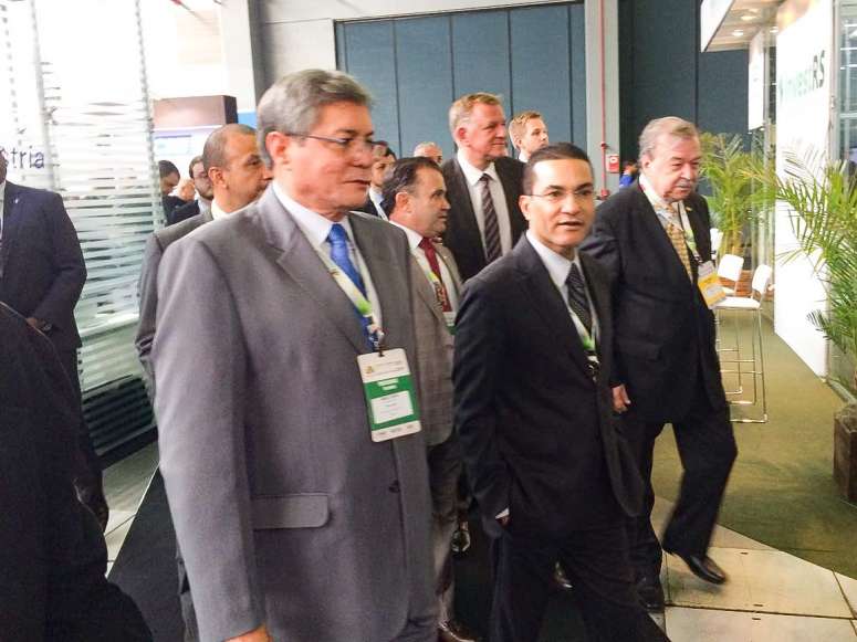 Ministro Marcos Pereira (Mdic) Visita Stand ZPE